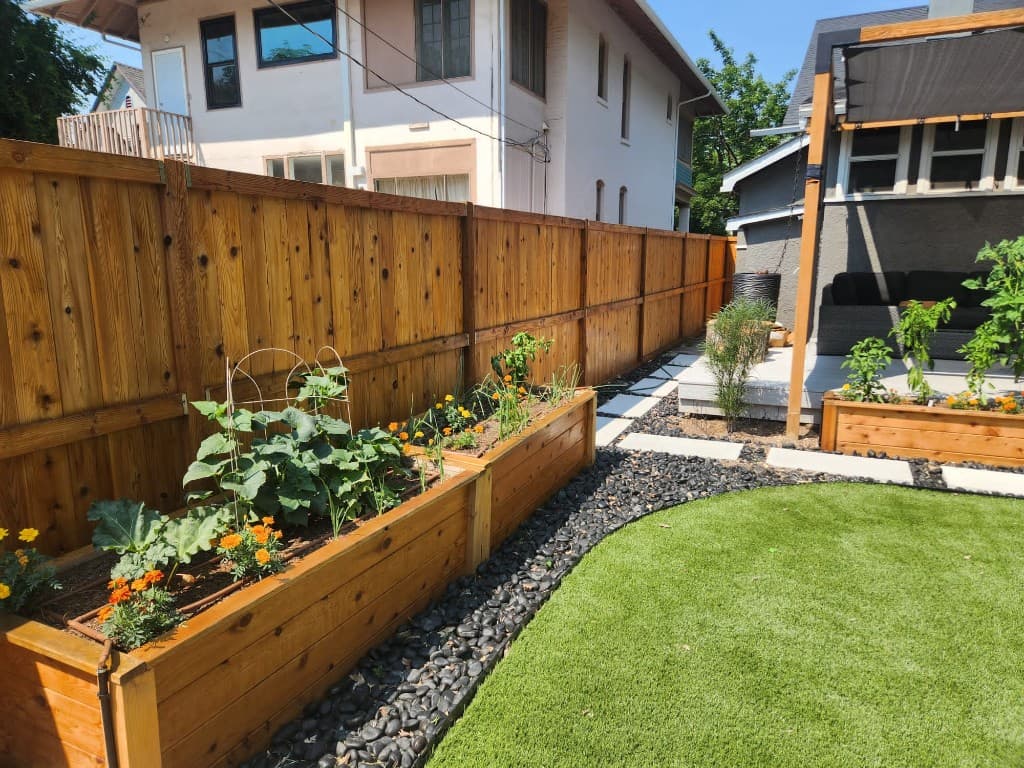 Fence Staining